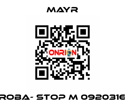 ROBA- stop M 0920316 Mayr