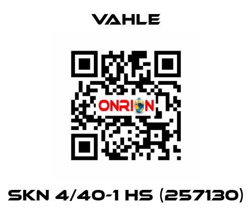 SKN 4/40-1 HS (257130) Vahle