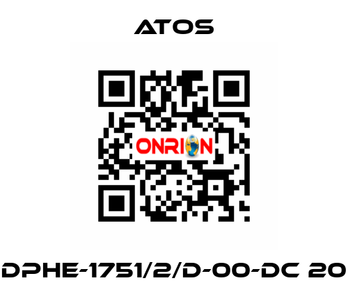 DPHE-1751/2/D-00-DC 20 Atos