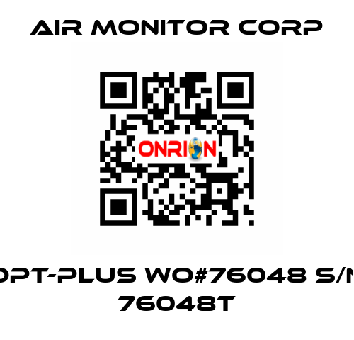 DPT-plus WO#76048 S/N 76048T AIR MONITOR CORP