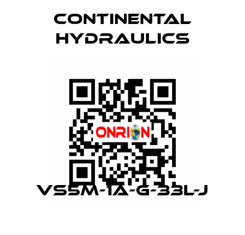 VS5M-1A-G-33L-J Continental Hydraulics