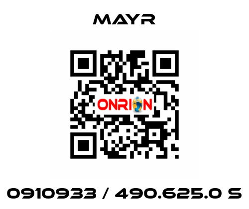 0910933 / 490.625.0 S Mayr