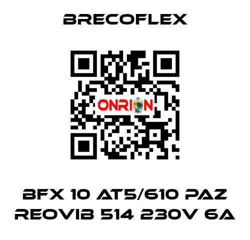 BFX 10 AT5/610 PAZ REOVIB 514 230V 6A Brecoflex