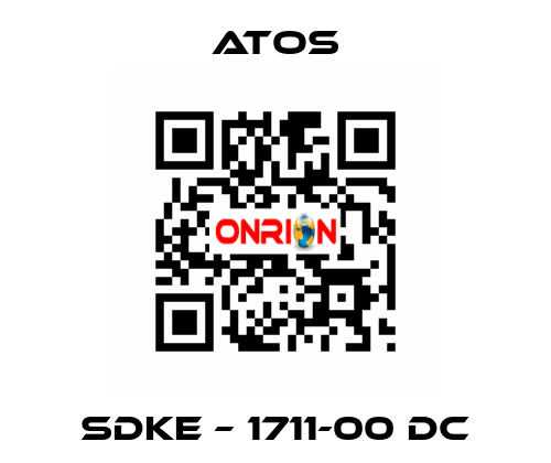 SDKE – 1711-00 DC Atos