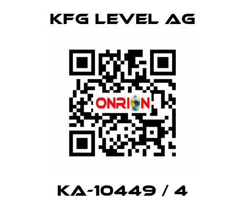 KA-10449 / 4 KFG Level AG