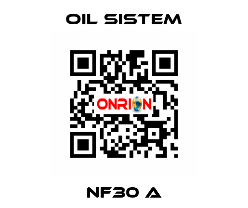 NF30 A Oil Sistem