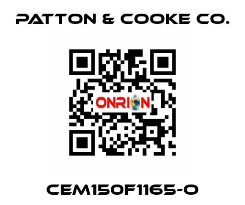 CEM150F1165-O Patton & Cooke Co.