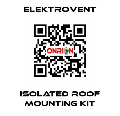 Isolated roof mounting kit ELEKTROVENT