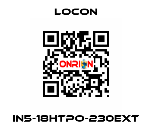 IN5-18HTPO-230EXT Locon