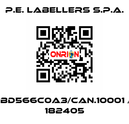 IBD566C0A3/CAN.10001 / 182405 P.E. Labellers S.p.a.