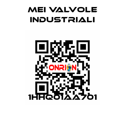 1HHQ01AA701 MEI VALVOLE INDUSTRIALI