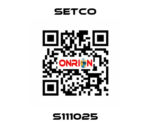 S111025 SETCO