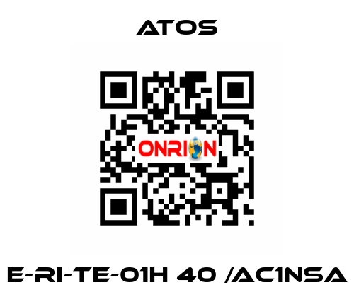 E-RI-TE-01H 40 /AC1NSA Atos