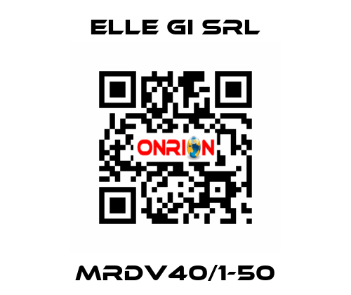 MRDV40/1-50 ELLE GI SRL