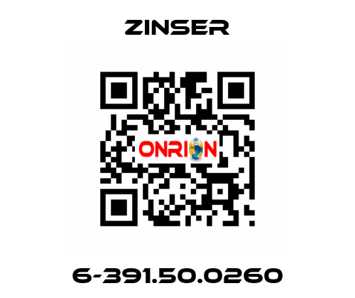 6-391.50.0260 Zinser