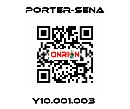 Y10.001.003  PORTER-SENA