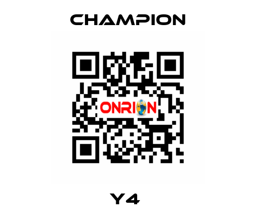 Y4  Champion