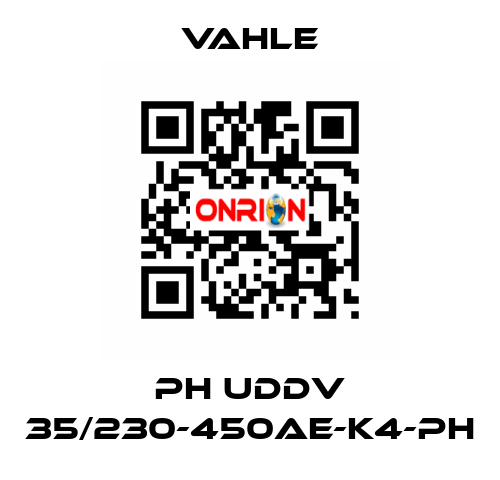 PH UDDV 35/230-450AE-K4-PH Vahle