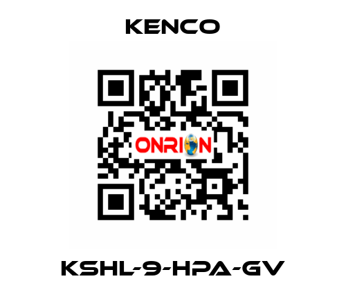 KSHL-9-HPA-GV Kenco