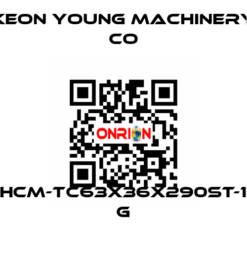 KHCM-TC63X36X290ST-1B G Keon Young Machinery Co