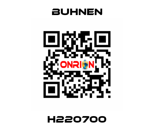 H220700 Buhnen