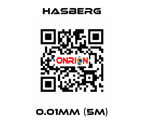 0.01mm (5m) Hasberg