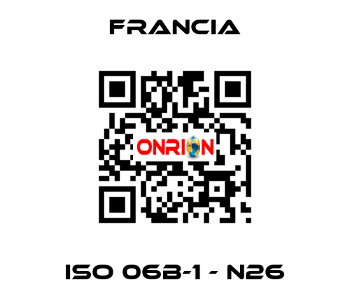 ISO 06B-1 - N26 Francia