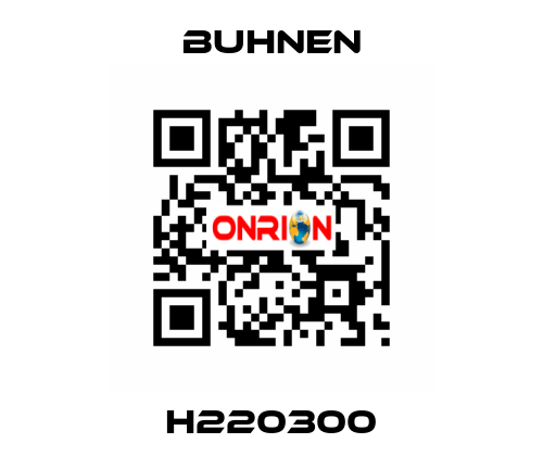 H220300 Buhnen