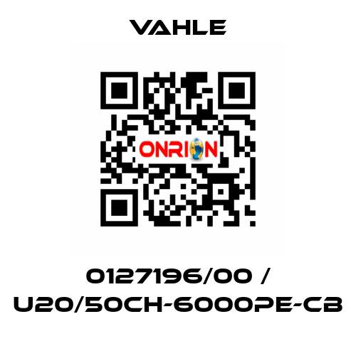 0127196/00 / U20/50CH-6000PE-CB Vahle