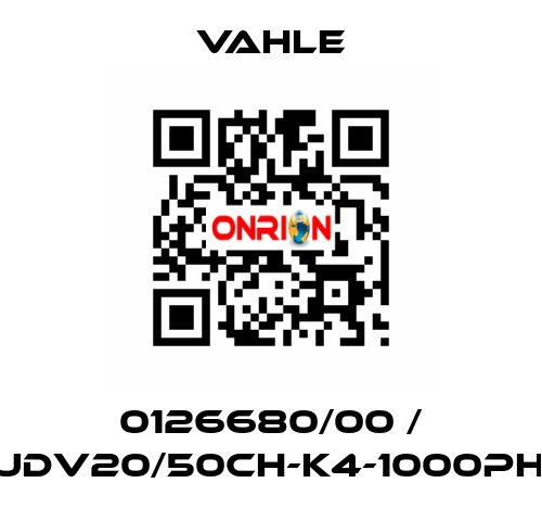 0126680/00 / DT-UDV20/50CH-K4-1000PH-DB Vahle