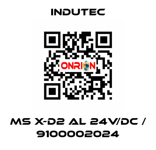 MS X-D2 AL 24V/DC / 9100002024 Indutec