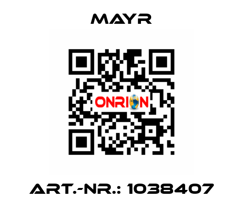 Art.-Nr.: 1038407 Mayr