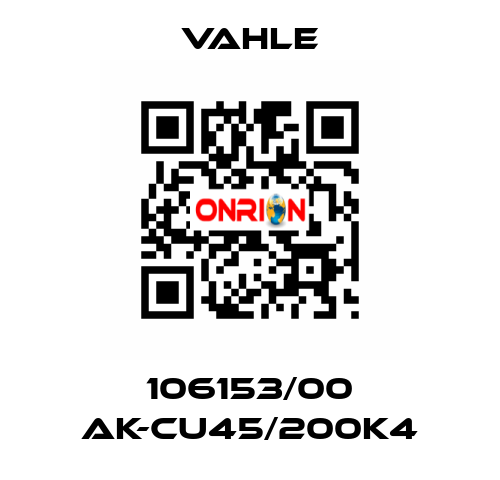 106153/00 AK-CU45/200K4 Vahle