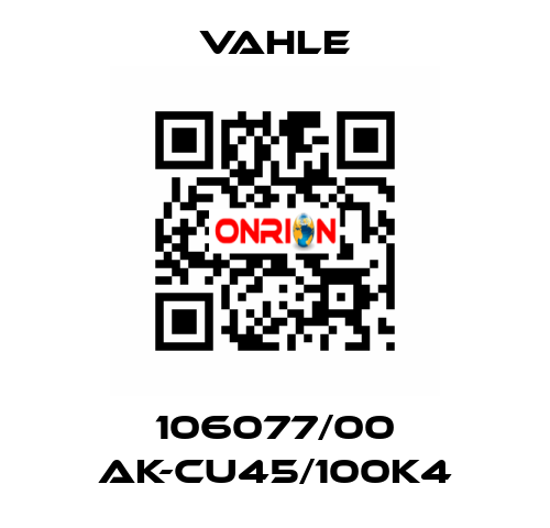 106077/00 AK-CU45/100K4 Vahle