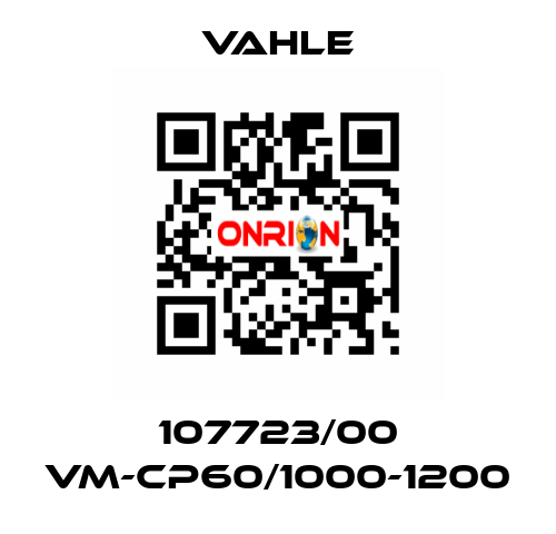 107723/00 VM-CP60/1000-1200 Vahle