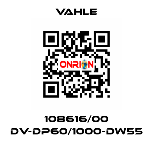 108616/00 DV-DP60/1000-DW55 Vahle