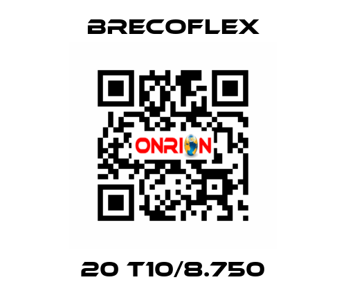 20 T10/8.750 Brecoflex