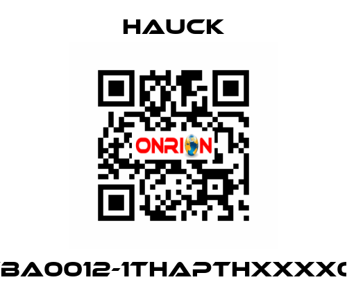 TBA0012-1THAPTHXXXX01 HAUCK