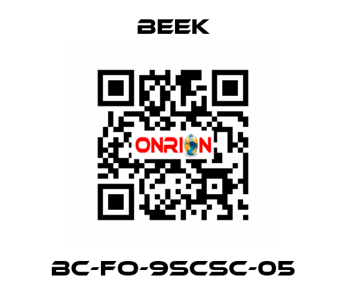 BC-FO-9SCSC-05 Beek