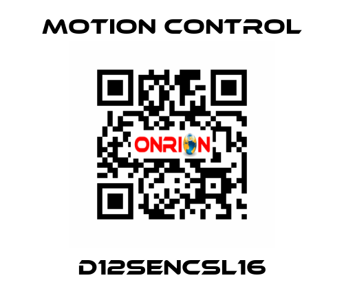 D12SENCSL16 MOTION CONTROL