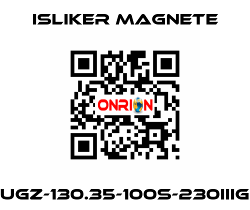 UGz-130.35-100S-230IIIG ISLIKER MAGNETE