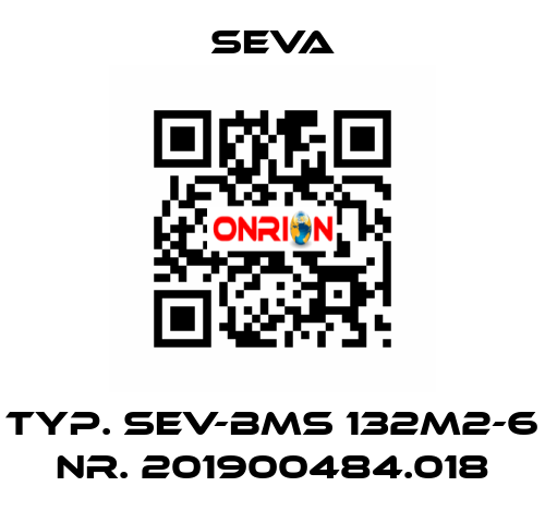 Typ. SEV-BMS 132M2-6 Nr. 201900484.018 SEVA