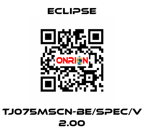 TJ075MSCN-BE/SPEC/V 2.00 Eclipse