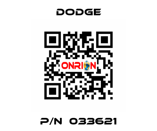 P/N：033621 Dodge