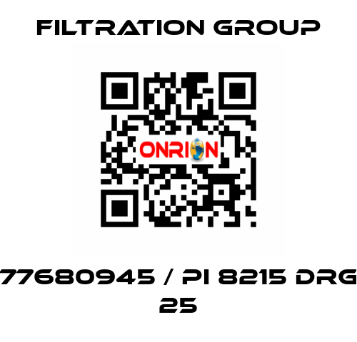 77680945 / PI 8215 DRG 25 Filtration Group