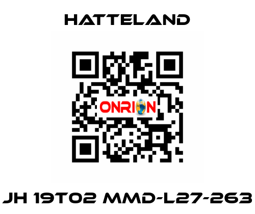 JH 19T02 MMD-L27-263 HATTELAND