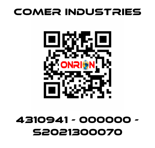 4310941 - 000000 - S2021300070 Comer Industries