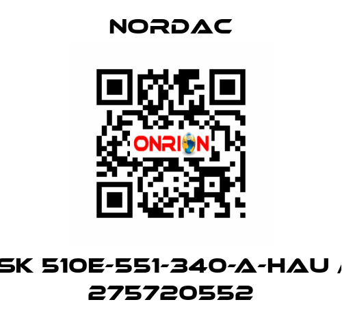 SK 510E-551-340-A-HAU / 275720552 NORDAC