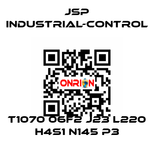 T1070 06F2 J23 L220 H4S1 N145 P3 JSP Industrial-Control