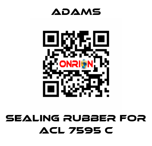 Sealing rubber for ACL 7595 C ADAMS